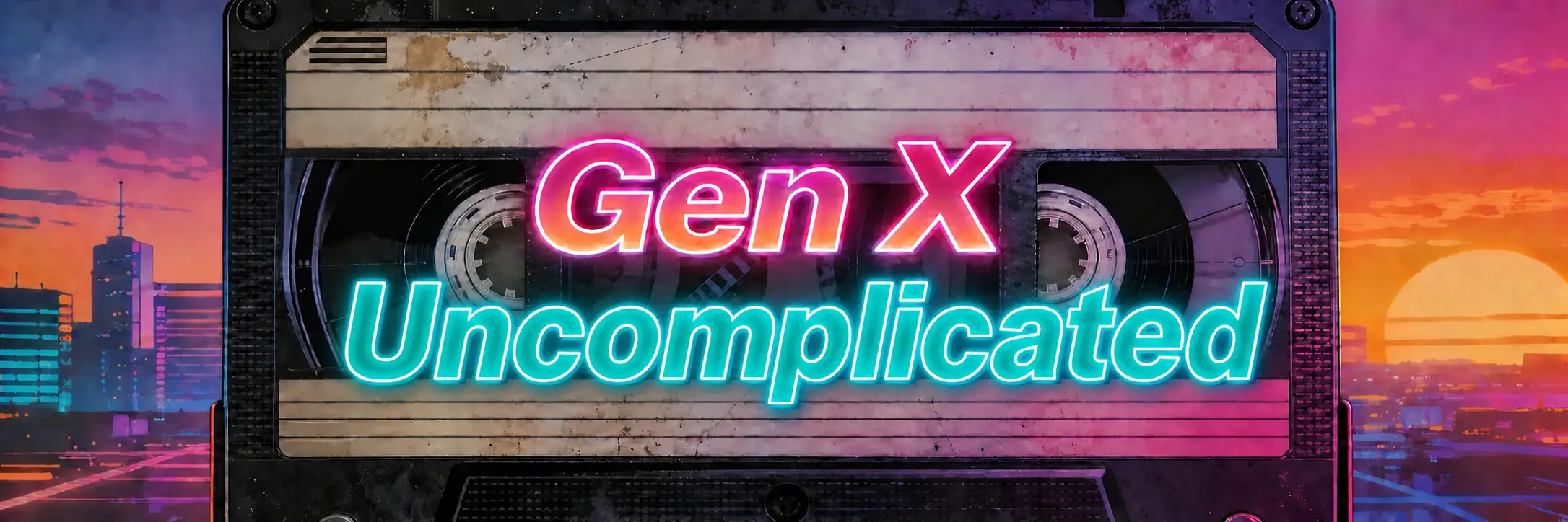 Gen X Uncomplicated Podcast logo